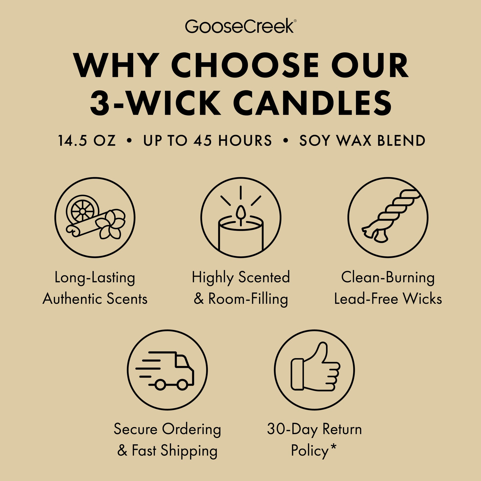 Vanilla Bean 3-Wick Candle