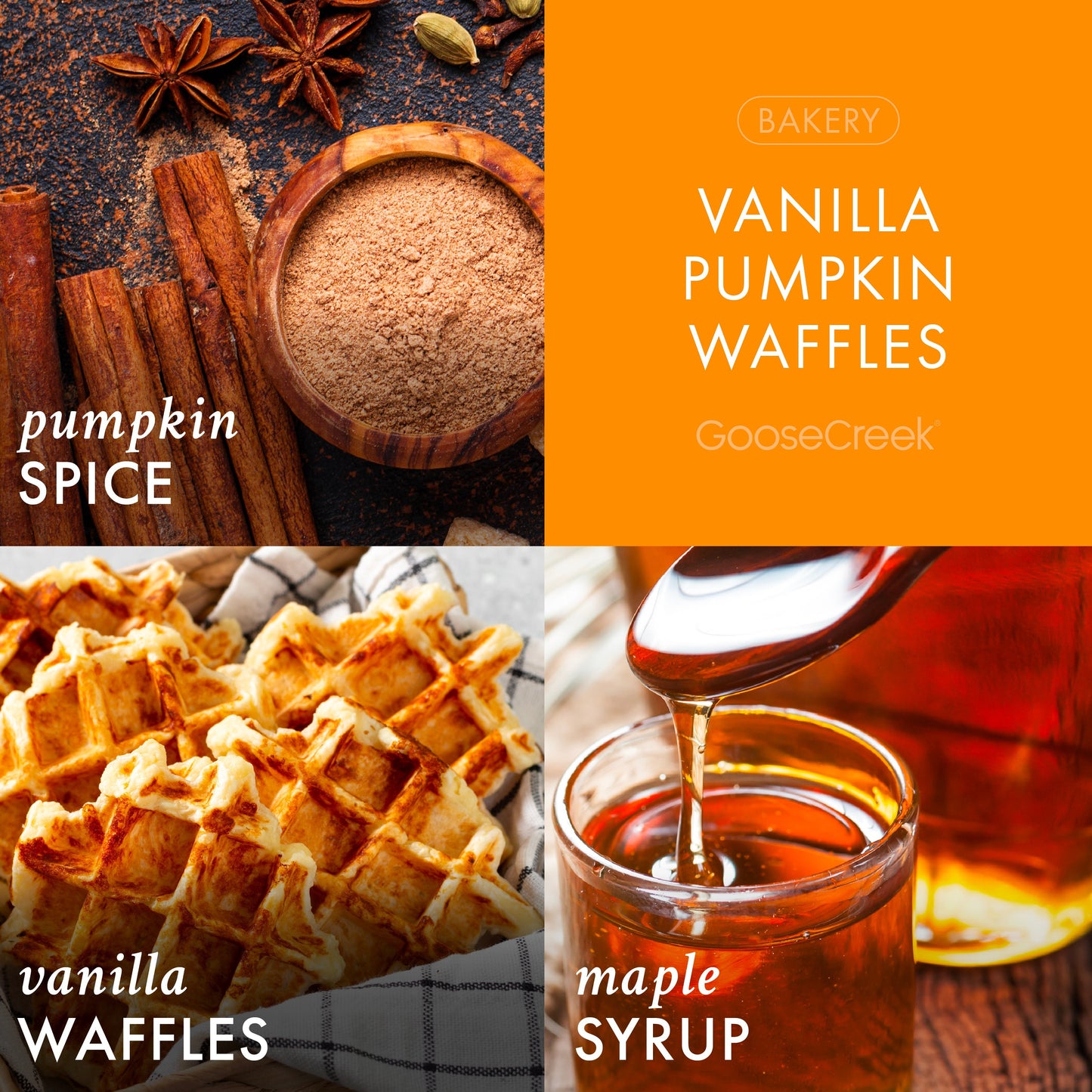 Vanilla Pumpkin Waffle 3-Wick Candle